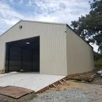 New construction interior ready for insulation installation